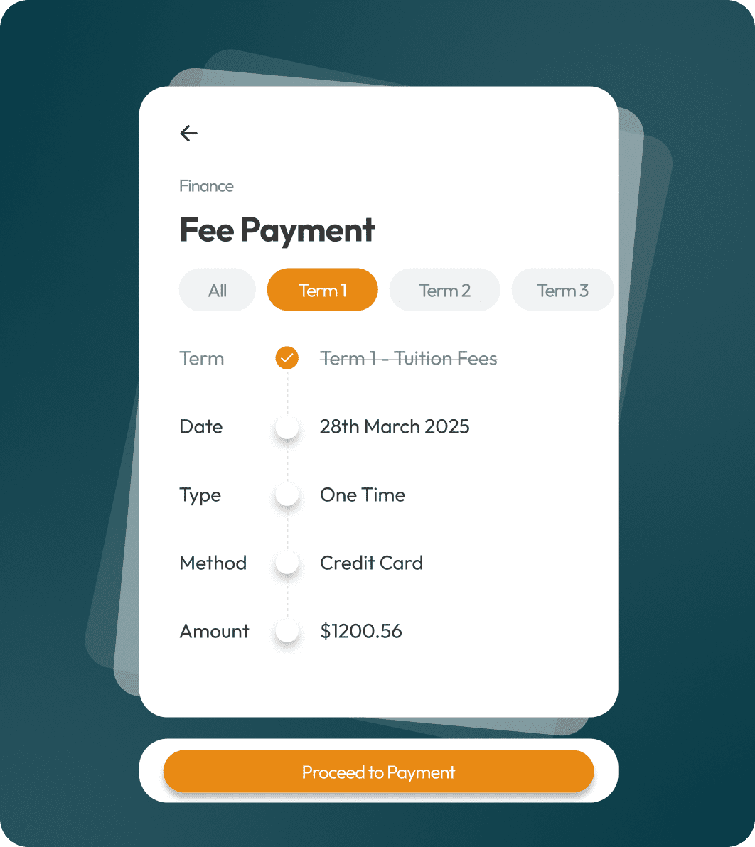 Nexium finance and invoicing dashboard